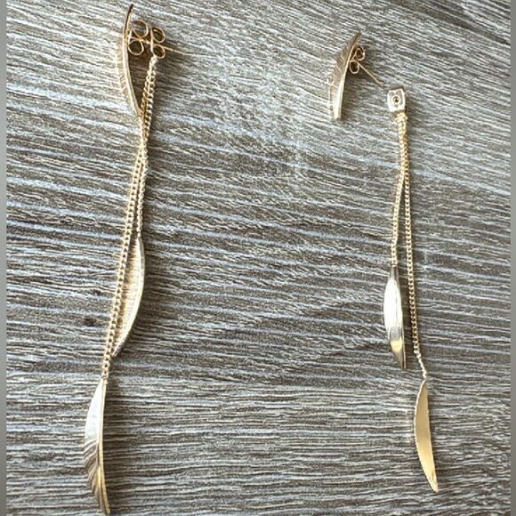 Boho drop earrings A749 - Picture 2 of 4